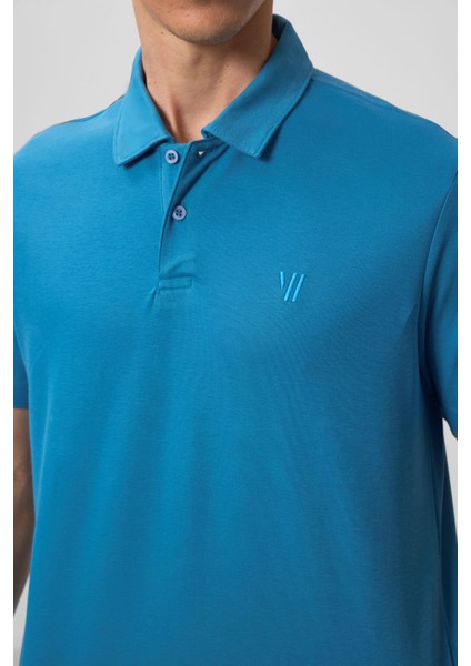 Saks Standart Kalıp Basic Polo Yaka Erkek T-Shirt - 87768 modelleri