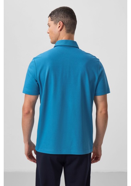 Saks Standart Kalıp Basic Polo Yaka Erkek T-Shirt - 87768 indirimleri
