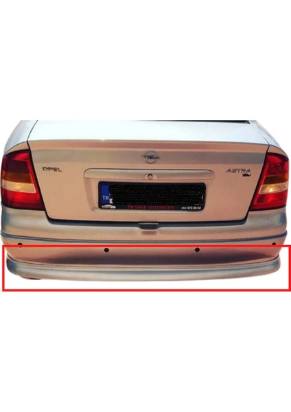 Opel Astra G Hb Arka Tampon Eki (( Boyasız ))