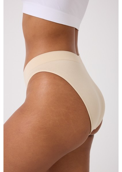 3'lü Seamless Kadın Slip Külot