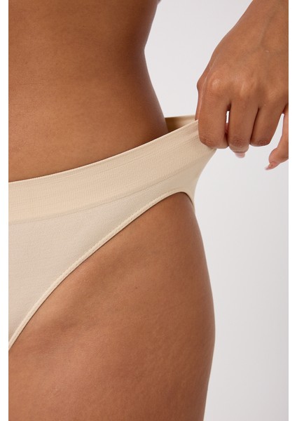 3'lü Seamless Kadın Slip Külot