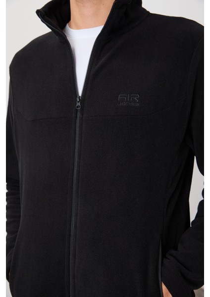 Hardy Siyah Standart Kalıp Polar Erkek Sweatshirt - 88299 fiyatları