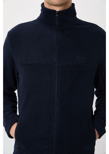 Hardy Lacivert Standart Kalıp Polar Erkek Sweatshirt - 88299 indirimleri