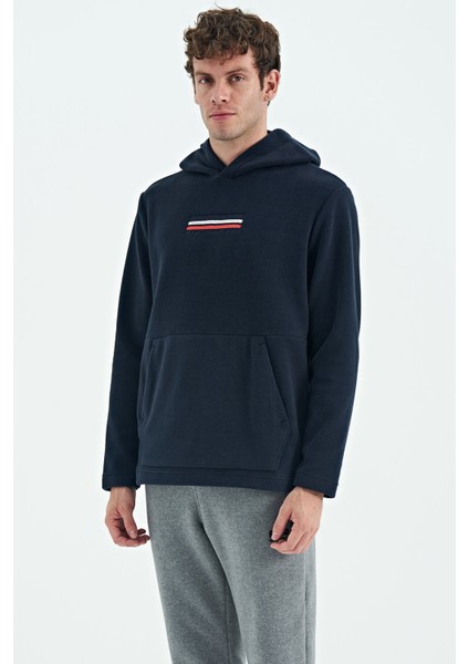 Hern Lacivert Erkek Polar Sweatshirt - 88301 fırsatları