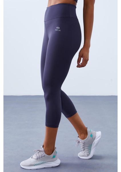 Antrasit Yüksek Bel Toparlayıcı Çapraz Sırt Detaylı Slim Fit Kadın Tayt Takım - 95283 fırsatları