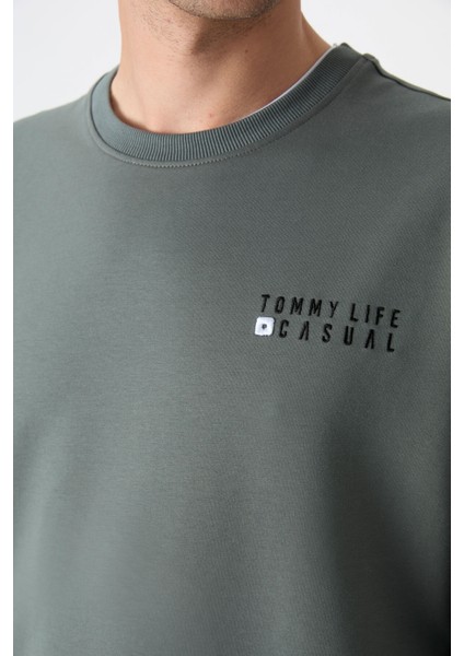 Çağla Casual O Yaka Lastik Paça Erkek Oversize Eşofman Takımı - 85120