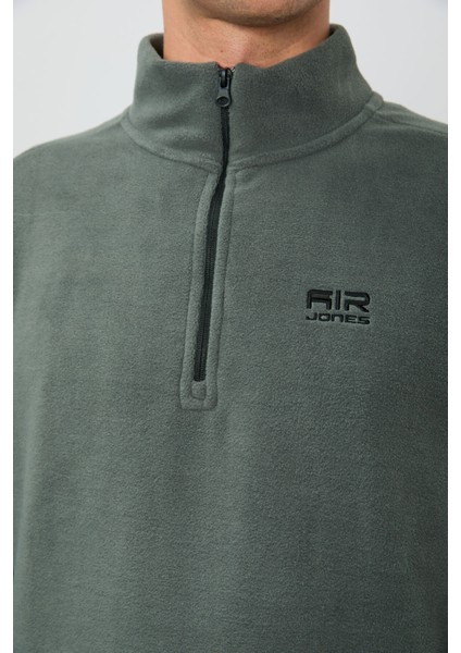 River Çağla Dik Yaka Erkek Polar Sweatshirt - 88310 fırsatları