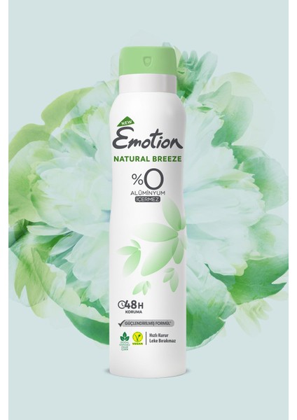 Natural Breeze Kadın Deodorant 3 x 150 ml