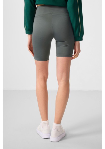 Çağla Yüksek Bel Toparlayıcı Kısa Biker Kadın Tayt - 91007 indirimleri