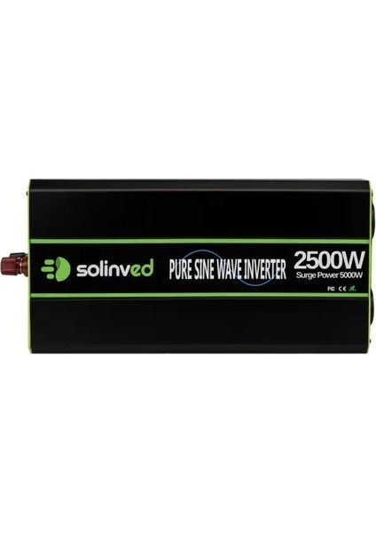 2500W Invertör 12V Güç Kaynağı Ups