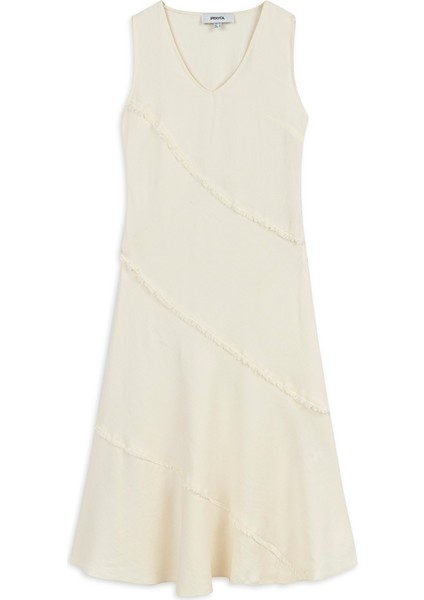 Püskül Şeritli Midi Elbise IS1250002331003 indirimleri