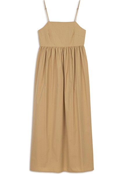 Büzgülü Poplin Elbise IS1250002683003 fırsatları