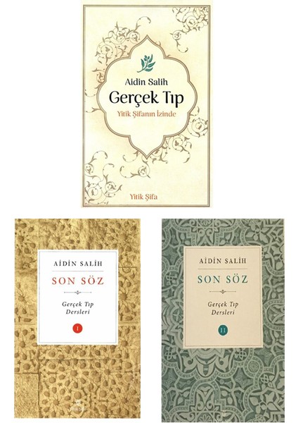 3 Kitap Seti: Aidin Salih Gerçek Tıp ve Yitik Şifanın İzinde (2020)