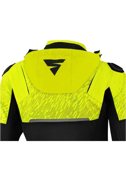 Shima Drift Kadın Korumalı Motosiklet Montu Için Kapşon Sarı