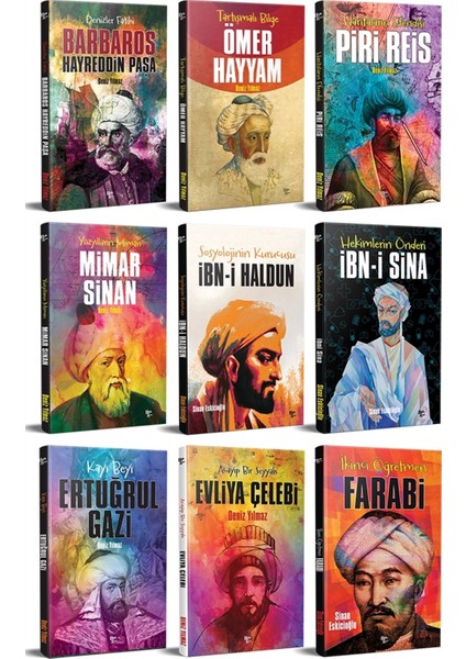 Medeniyetin Kurucuları Set (9 Kitap Takım) - Sinan Eskicioğlu