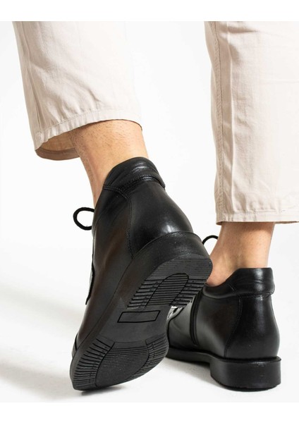 Bağcıklı Kauçuk Taban Düz Bot 331-100 Erkek Bot modelleri