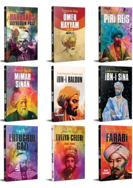 Medeniyetin Kurucuları Set (9 Kitap Takım) - Sinan Eskicioğlu modelleri