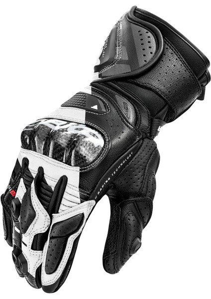 Shima Rs-3 Korumalı Motosiklet Eldiveni Beyaz