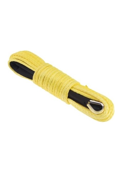 6mm x 15 M Sentetik Fiber Vinç Hattı Kablo Halatı Atv Utv Tekne Onarılabilir Kırmızı (Yurt Dışından)