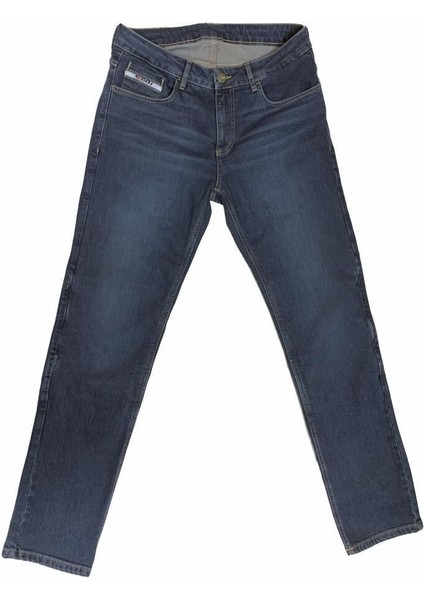 Ranger CE Sertifikalı Cordura Denim Korumalı Motosiklet Kot Pantolonu Mavi