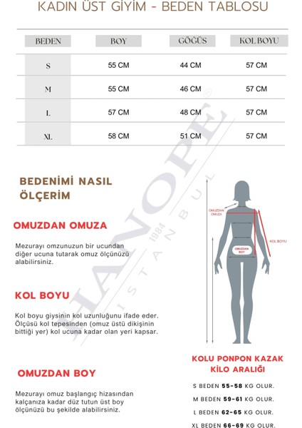 Kadın Triko Kolu Şık Örgü Detaylı Kazak