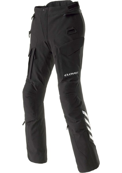 Adv Korumalı Kadın Motosiklet Pantolonu (Kısa Bacak) Siyah