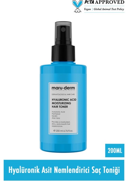 Maruderm Hyaluronic Acid Moisturizing Hair Toner 200 ml (P) indirimleri