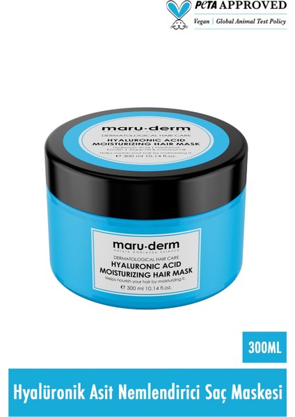 Maruderm Hyaluronic Acid Moisturizing Hair Mask 300 ml (P)