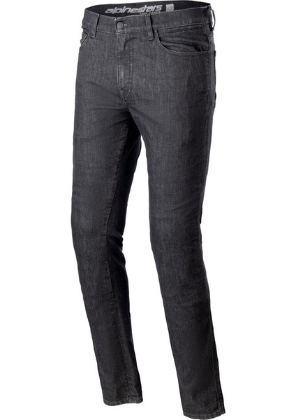Cerium Tech Denim Korumalı Motosiklet Pantolonu (Siyah)