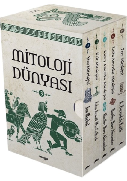Maya Mitolojik Kitaplar Seti 3 - 5 Kitap Takım fiyatları