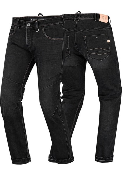 Shima Devon Denim Korumalı Motosiklet Pantolonu Siyah modelleri