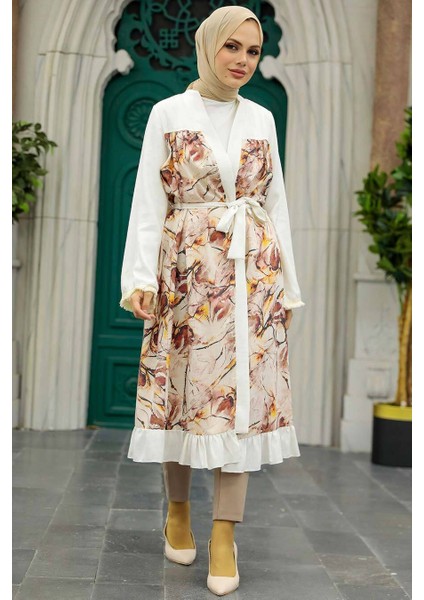 - Desenli Tesettür Kimono 86510DSN fiyatları