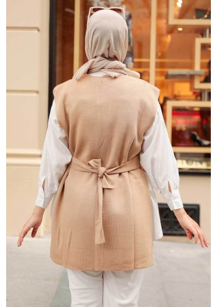 - Bisküvi Tesettür Triko Süveter 23881BS fiyatları