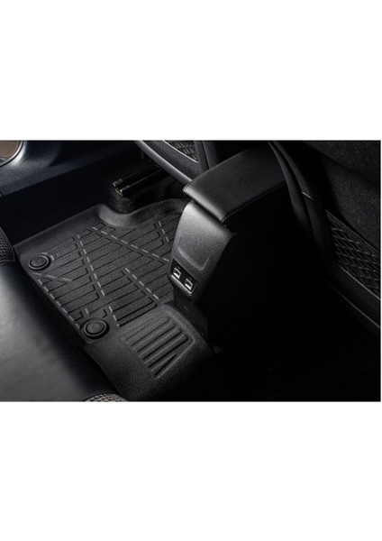 Fiat Doblo Maxi 2018 Model Bagaj Havuzu Araca Özel Paspas Takımı Flex