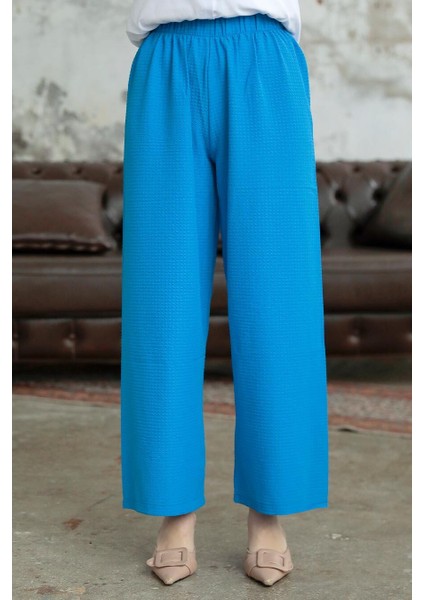 İndigo Mavisi Tesettür Pantolon 70051IM