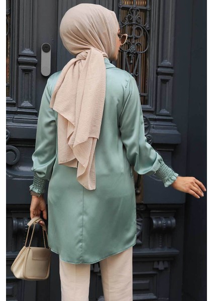 Mint Tesettür Tunik 56860MINT modelleri