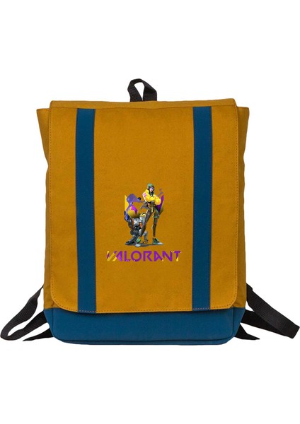 Val. Killjoy Sarı Sırt Çantası