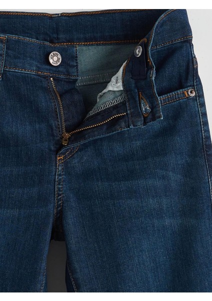 Lcw Kids Siyah Beli Ayarlanabilir Lastikli Erkek Çocuk Jean Pantolon modelleri