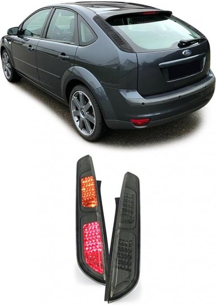 Ford Focus 2 2005-2008 H.b Füme Ledi Arka Stop