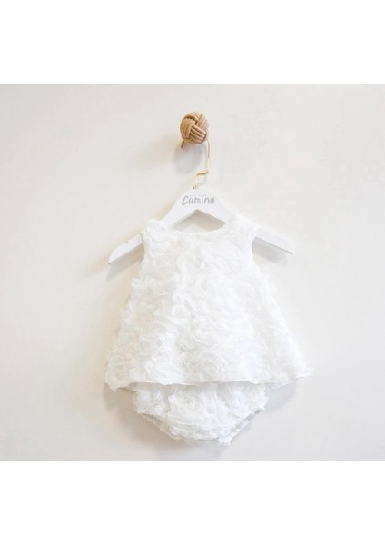 Kız Bebek 3D Gül Detaylı Takım Özel Gün Fotoraf Çekimi Doğumgünü - Düğün fiyatları