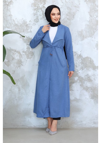 - Cepli Indigo Mavisi Tesettür Kap 11341IM modelleri