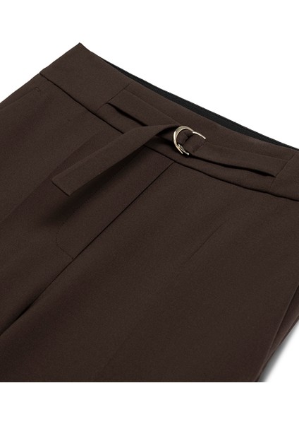 Minimal metal aksesuarlı pantolon IW6240003413074 indirimleri