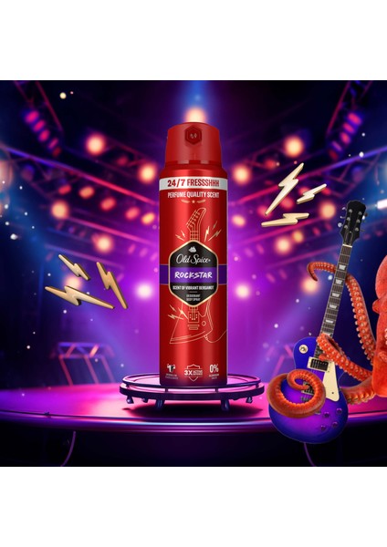 Rockstar Erkek Deodorant Vücut Spreyi 150 ml