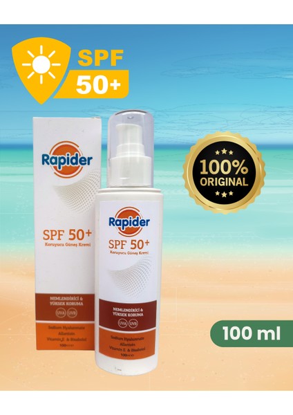50+ Koruyucu Güneş Kremi 100 ml fiyatları
