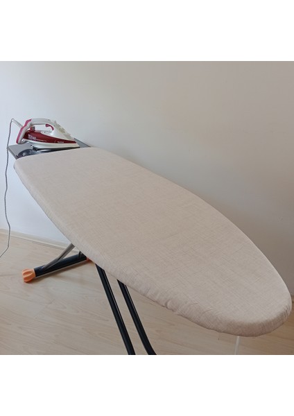 Ütü Masası Kılıfı Büyük Boy Ipli Stoperli Keçeli Kılıfı Örtüsü Bezi 55x140cm Soft