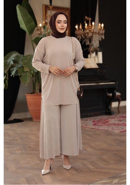 Bej Tesettür Ikili Takım 12941BEJ fiyatları
