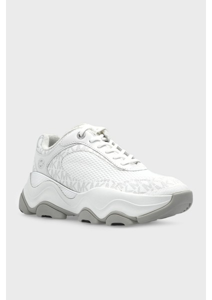 Deri Logo Baskılı Kalın Taban Sneaker Ayakkabı 43T5ATFS1B119 Bayan Ayakkabı 43T5ATFS1B 119 fırsatları