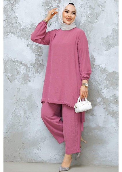 Gül Kurusu Tesettür Ikili Takım 65876GK