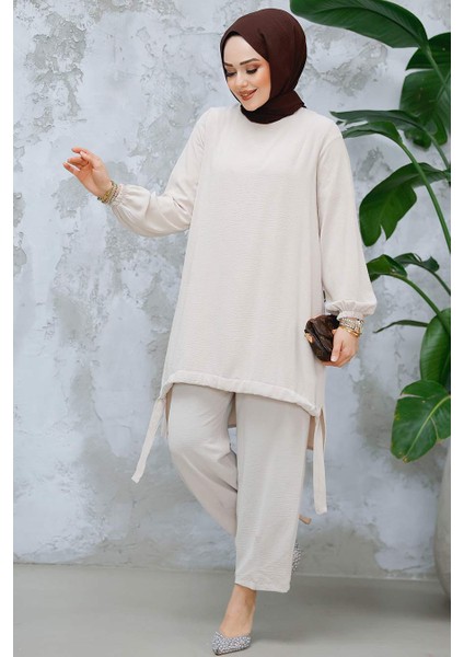 Bej Tesettür Ikili Takım 65876BEJ fiyatları