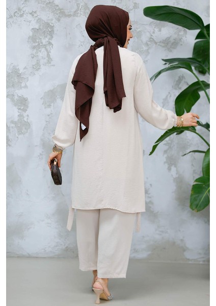 Bej Tesettür Ikili Takım 65876BEJ modelleri